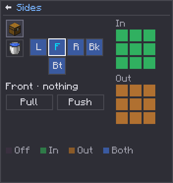The Sides page on a Quantum Simulator